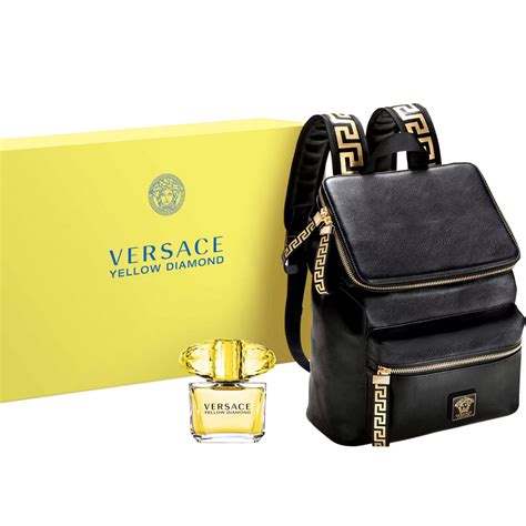 versace parfum set|versace parfums backpack gift set.